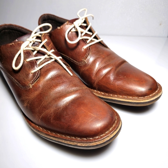 Steve Madden Brown Harpoon Oxford Wood Men's Size 12 - Picture 11 of 16